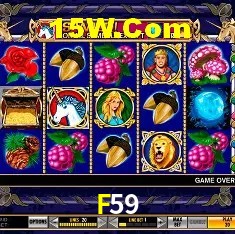 Tela de boas-vindas e lobby de jogos do aplicativo F59